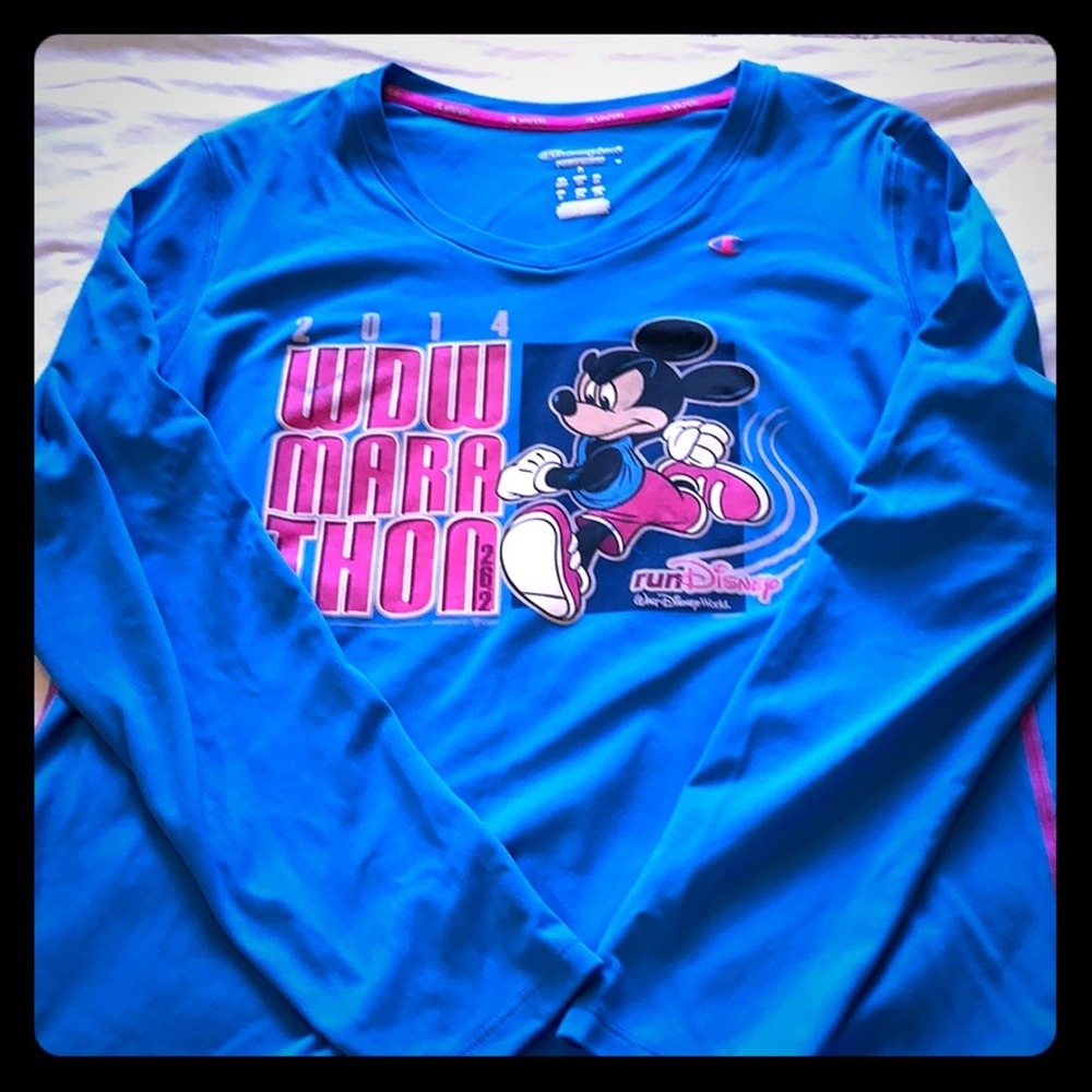 Woman's Run Disney 2014 Marathon Shirt
